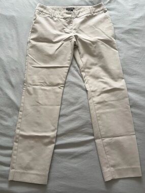 Express Chinos in Off-White
